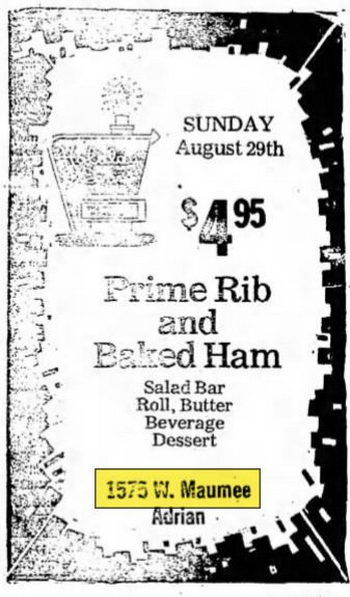 Adrian Inn - Aug 28 1976 Article (newer photo)